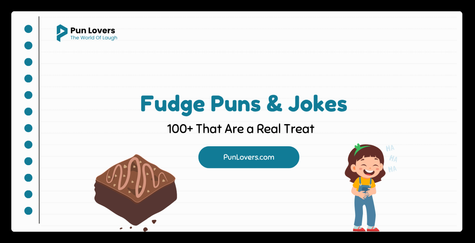 Visual guide to 100+ Fudge Puns and Jokes That Are a Real Treat
