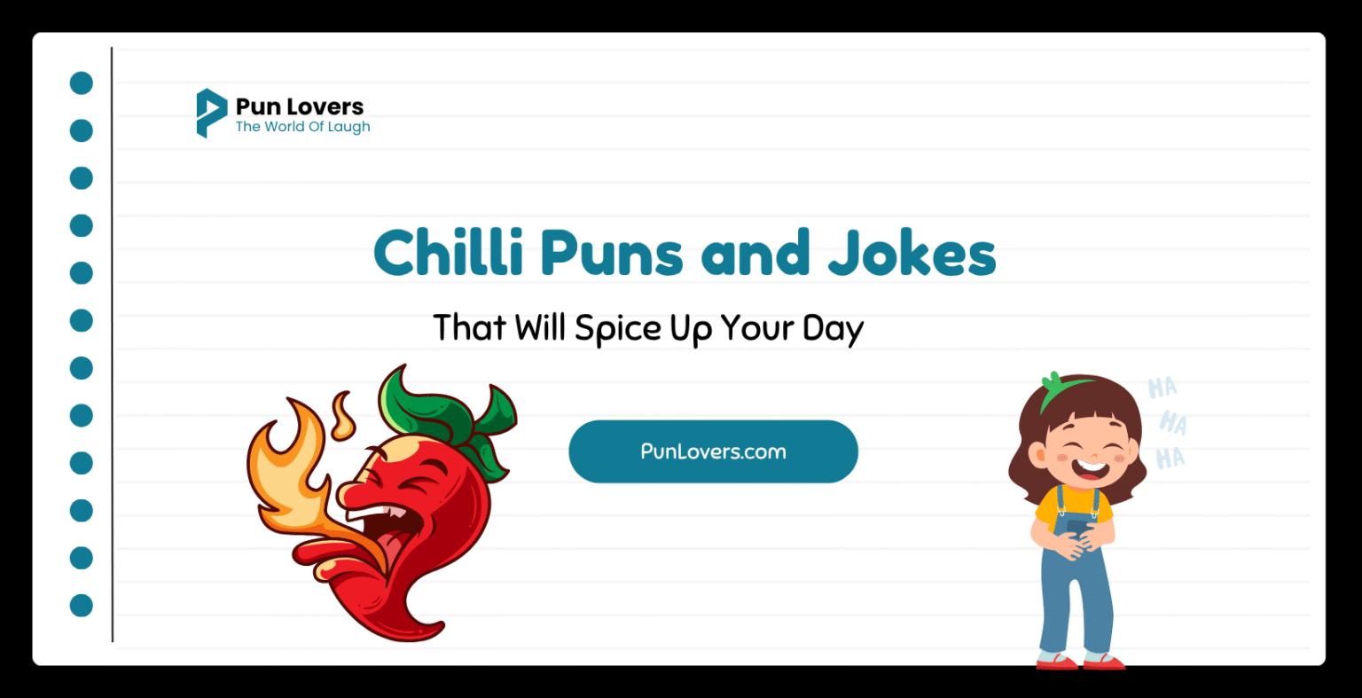 Visual guide to 250+ Chili Puns and Jokes That are Too Hot to Taste