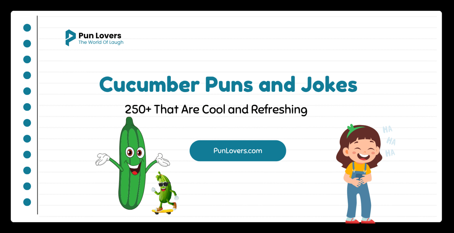 Visual guide to 250+ Cucumber Puns and jokes That Are Cool and Refreshing