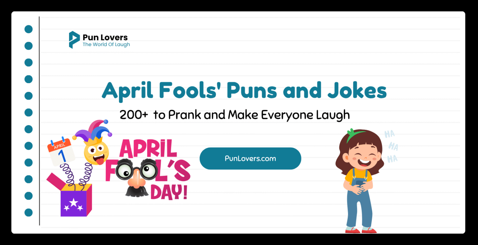 Visual guide to 200+ April Fools Puns and Jokes to Prank and Make Everyone Laugh