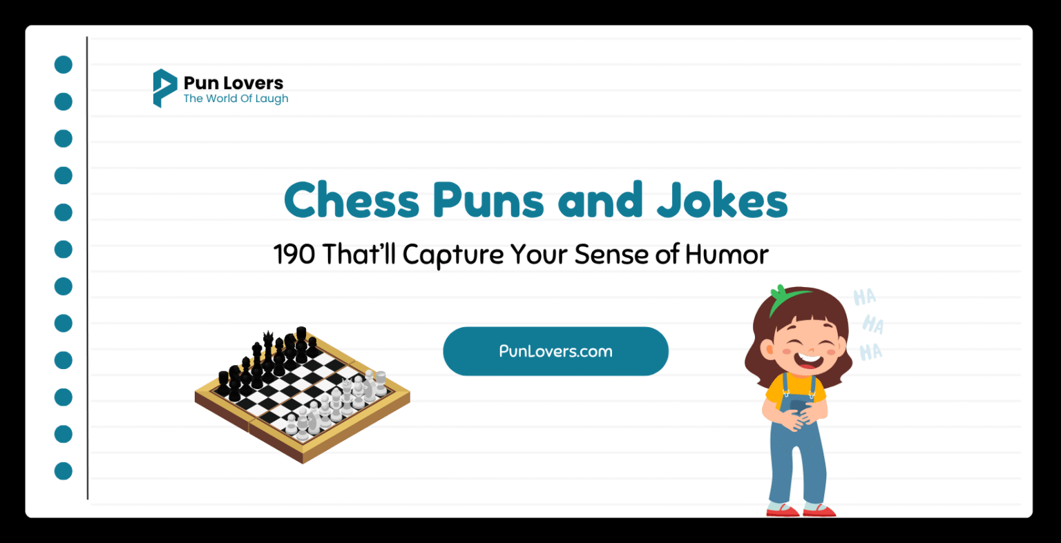Visual guide to 190 Chess Puns and Jokes That’ll Capture Your Sense of Humor