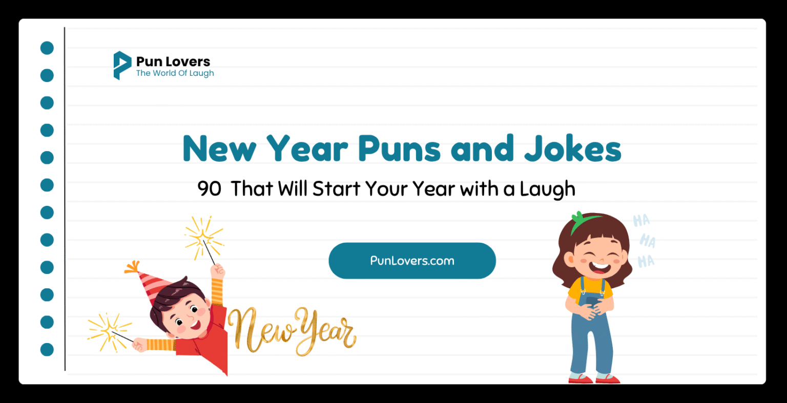 Visual guide to 90 New Year Puns and Jokes That Will Start Your Year with a Laugh