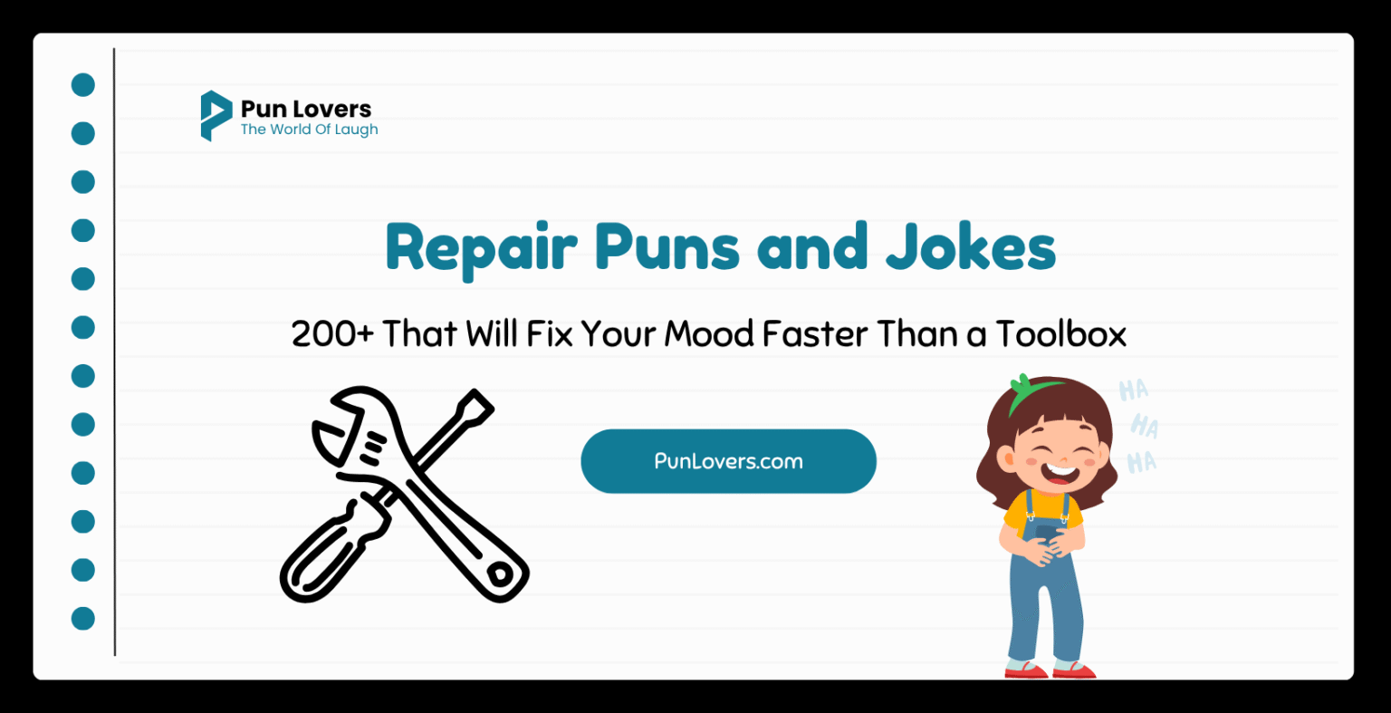 Repair Puns and Jokes