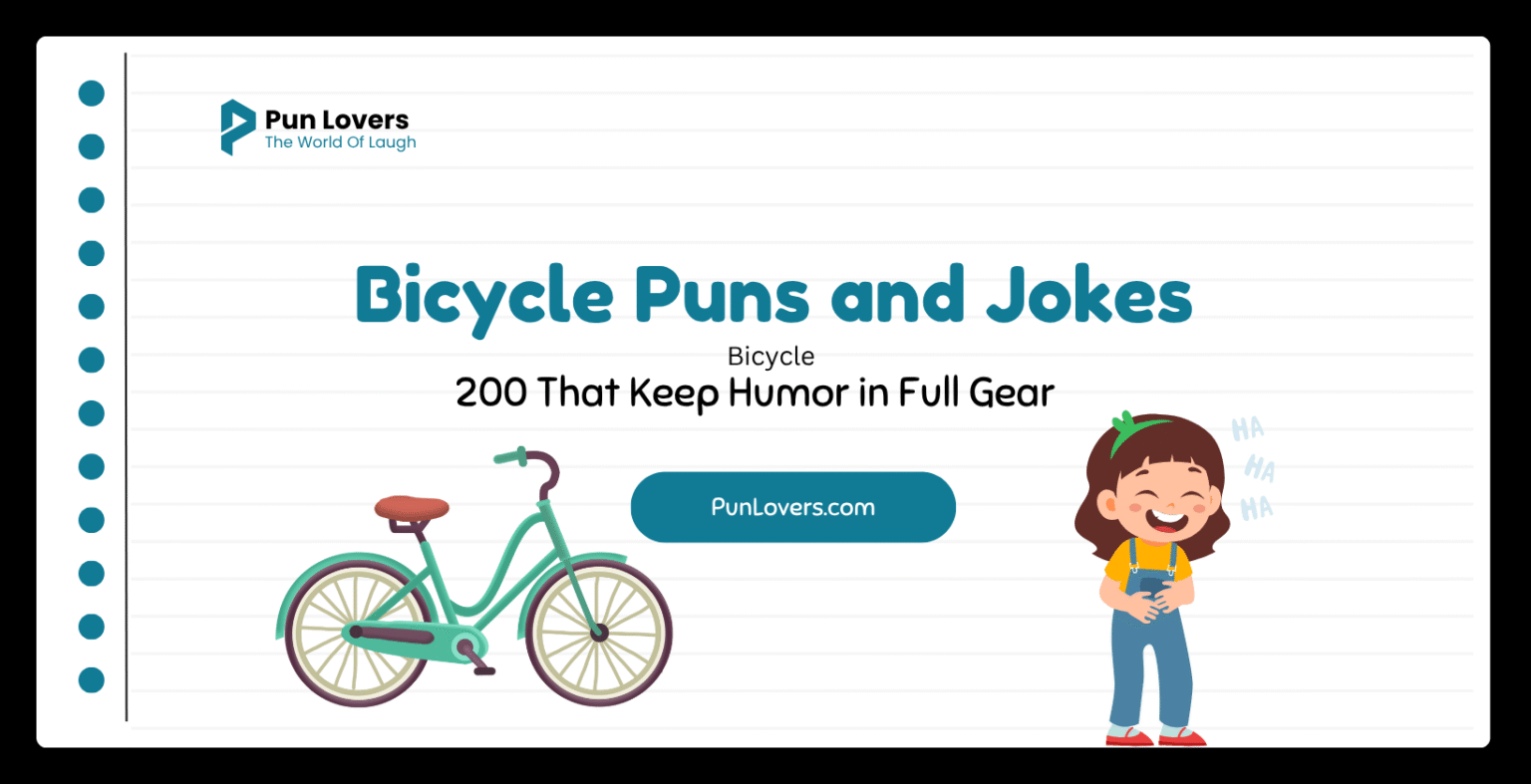 Bicycle Puns and Jokes