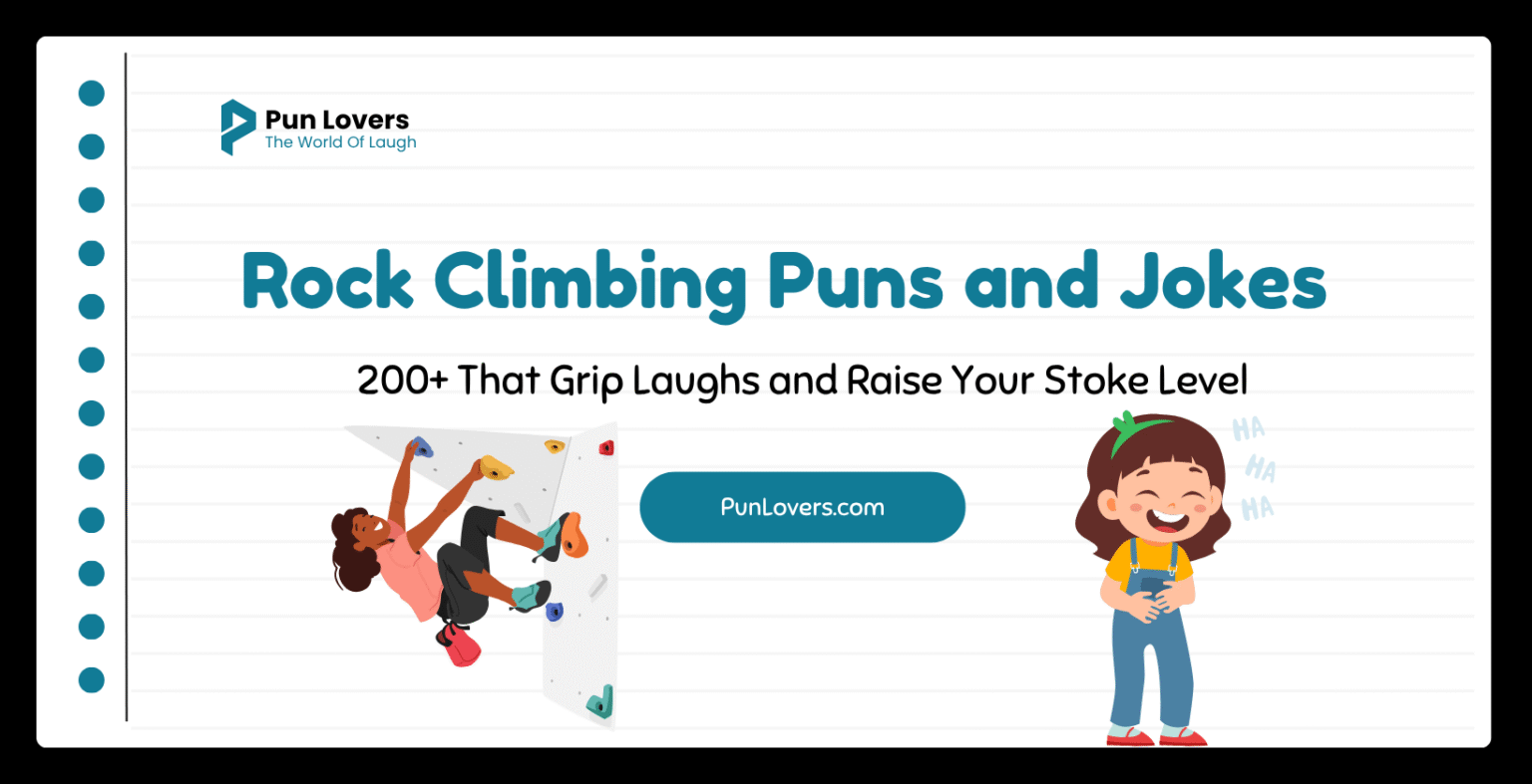 Rock Climbing Puns and Jokes