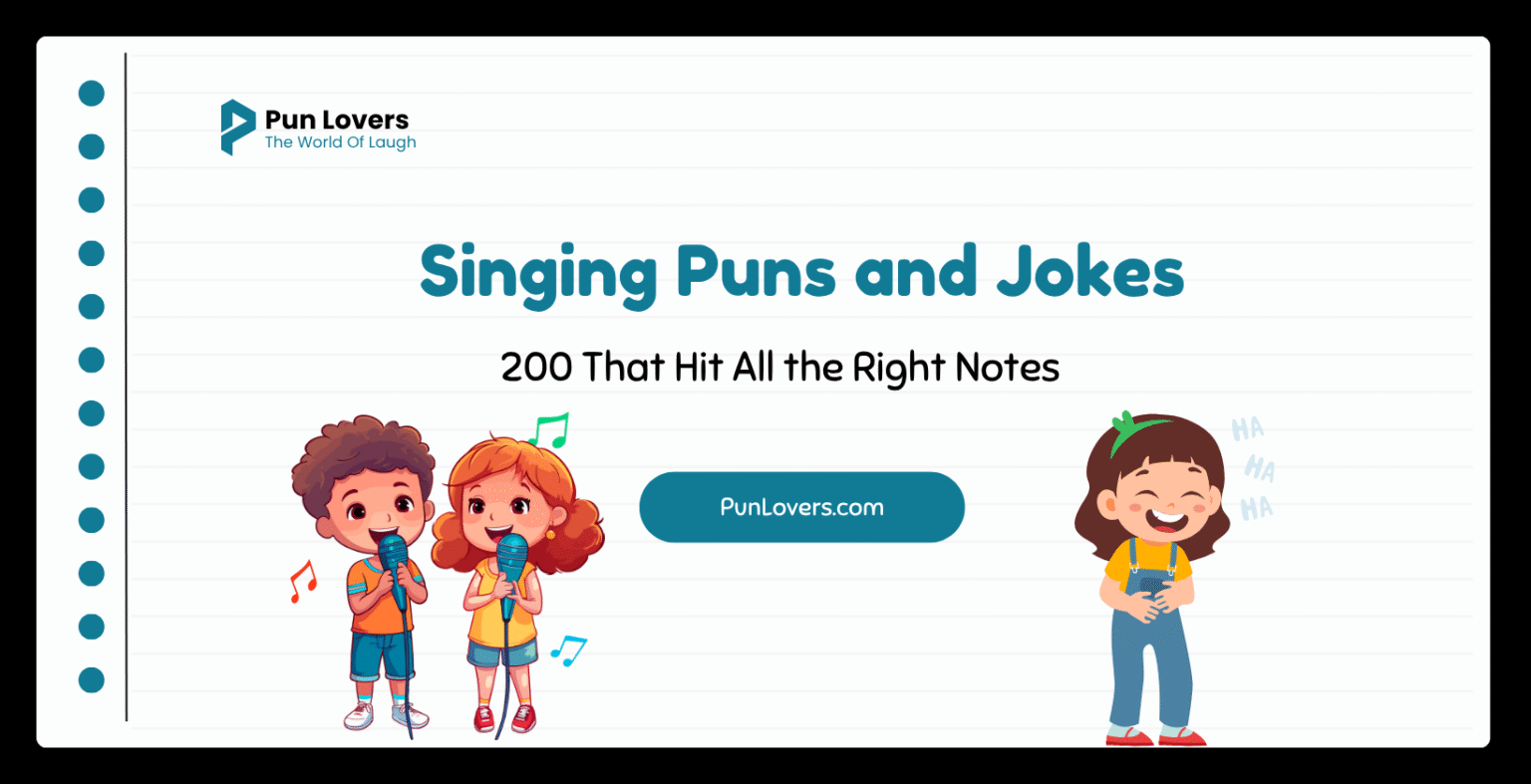 200+ Singing Puns and Jokes That Hit All the Right Notes Singing Puns and Jokes