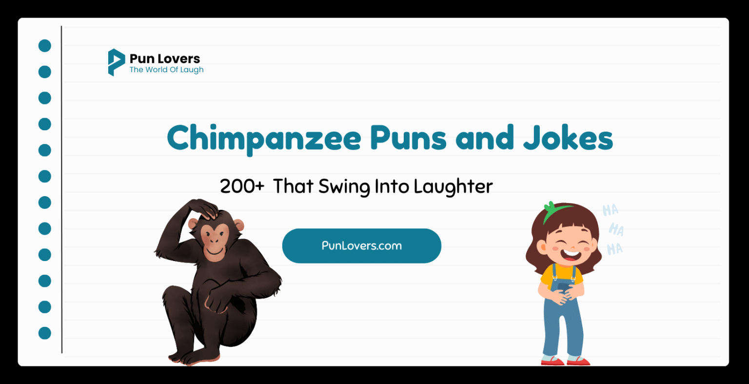 200+ Chimpanzee Puns and Jokes That Swing Into Laughter Chimpanzee Puns and Jokes