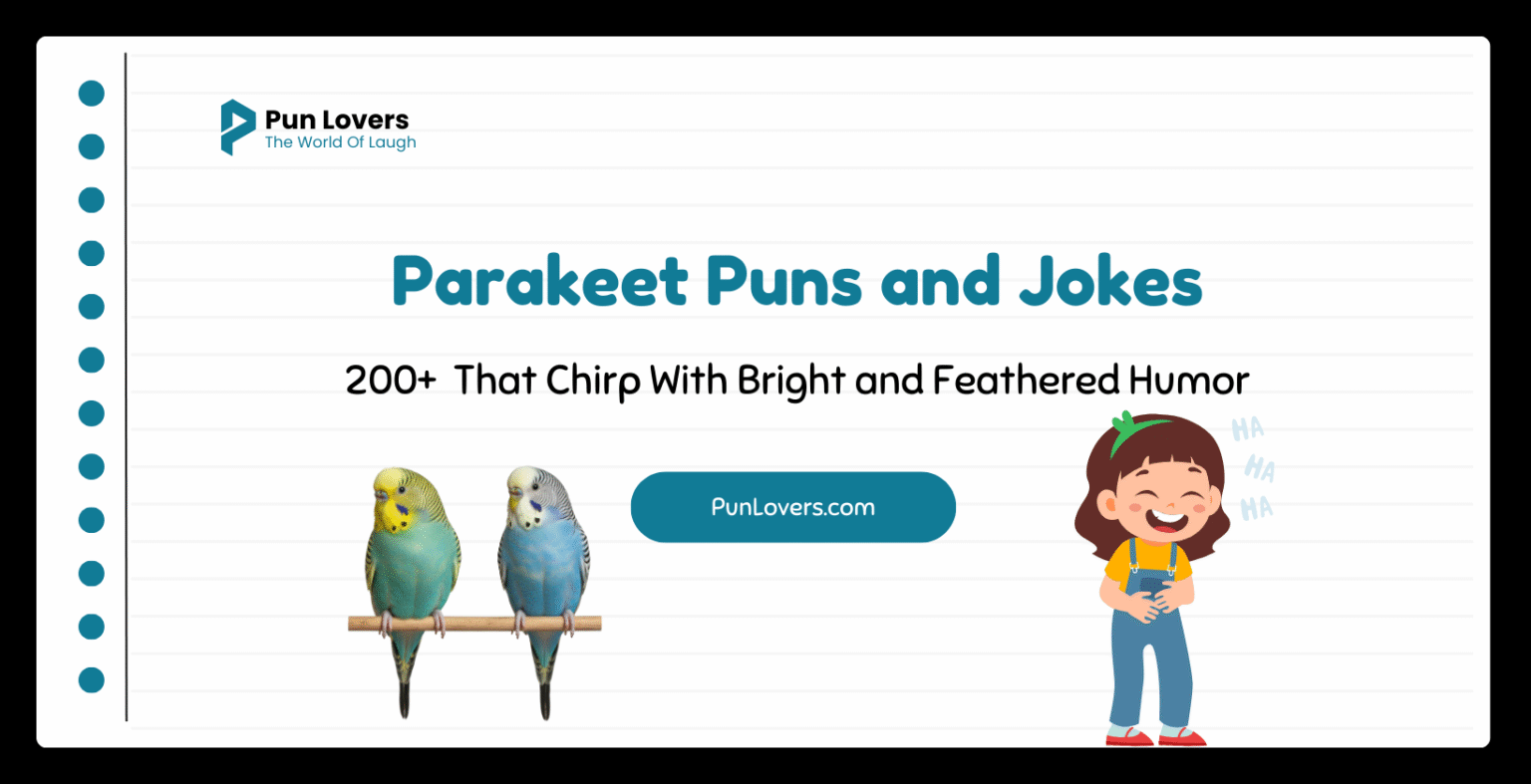 200+ Parakeet Puns and Jokes That Chirp With Bright and Feathered Humor Parakeet Puns and Jokes