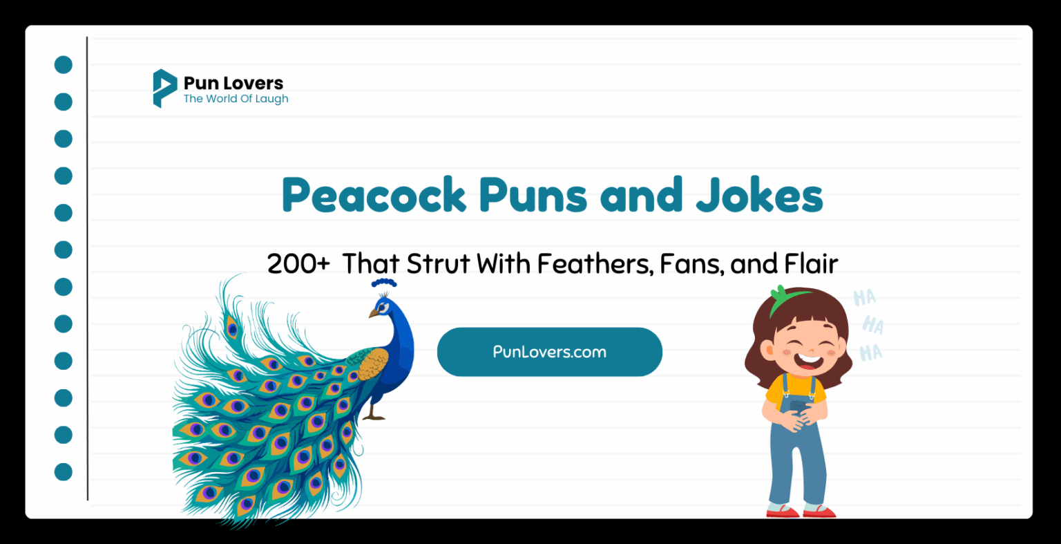 200+ Peacock Puns and Jokes That Strut With Feathers, Fans, and Flair Peacock Puns and Jokes
